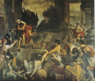 Alessandro Tiarini, 1624, Martyrdom of Saint gGovanni Evangelista.