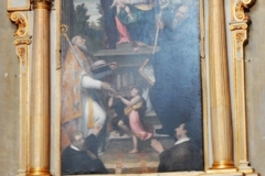 Francesco Maria Codeluppi, Madonna con bambino, S. prospero e S. Benedetto.