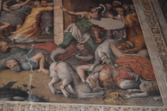Particolare degli affreschi dell'abside.