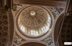Detail of the dome.
