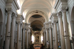 Particolare della navata centrale.