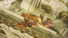 Detail of the paintings by Ludovico Benedetti (1738-42) and, probably, Francesco Vellani (1738-42).