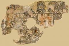Mosaico della cripta.