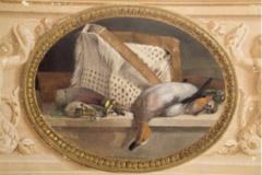Particolare della stanza della caccia