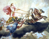 Prospero Minghetti, 1832-1833, Apollo sul carro del Sole.