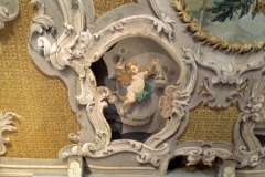 Particolare dell'apparato decorativo.