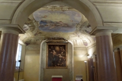 Altare dell'Oratorio della Trinità.