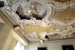 Particolare del soffitto a sfondato illusorio.