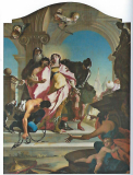 Bettino Cignaroli, XVIII sec., La cattura di San Giorgio.