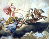 Prospero Minghetti, 1832-1833, Apollo on the chariot of the Sun